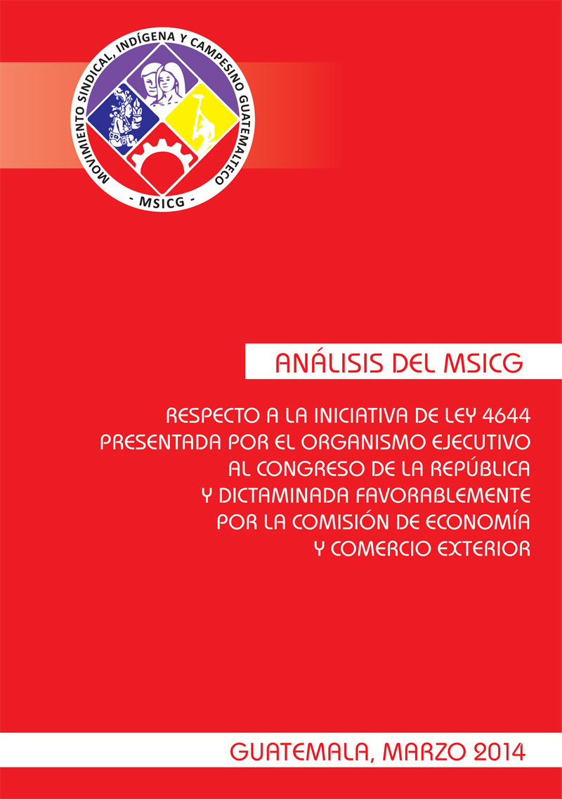 Análisis del MSICG de la Ley de Inversión y Empleo