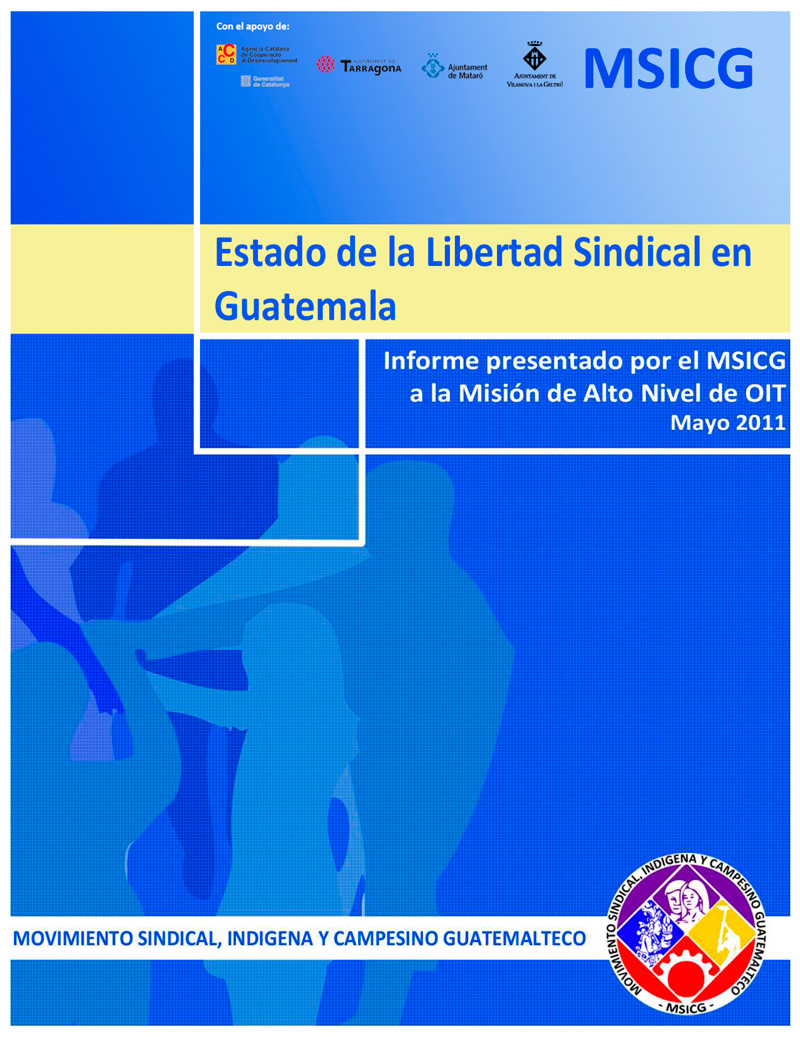 Estado de la Libertad Sindical
en Guatemala